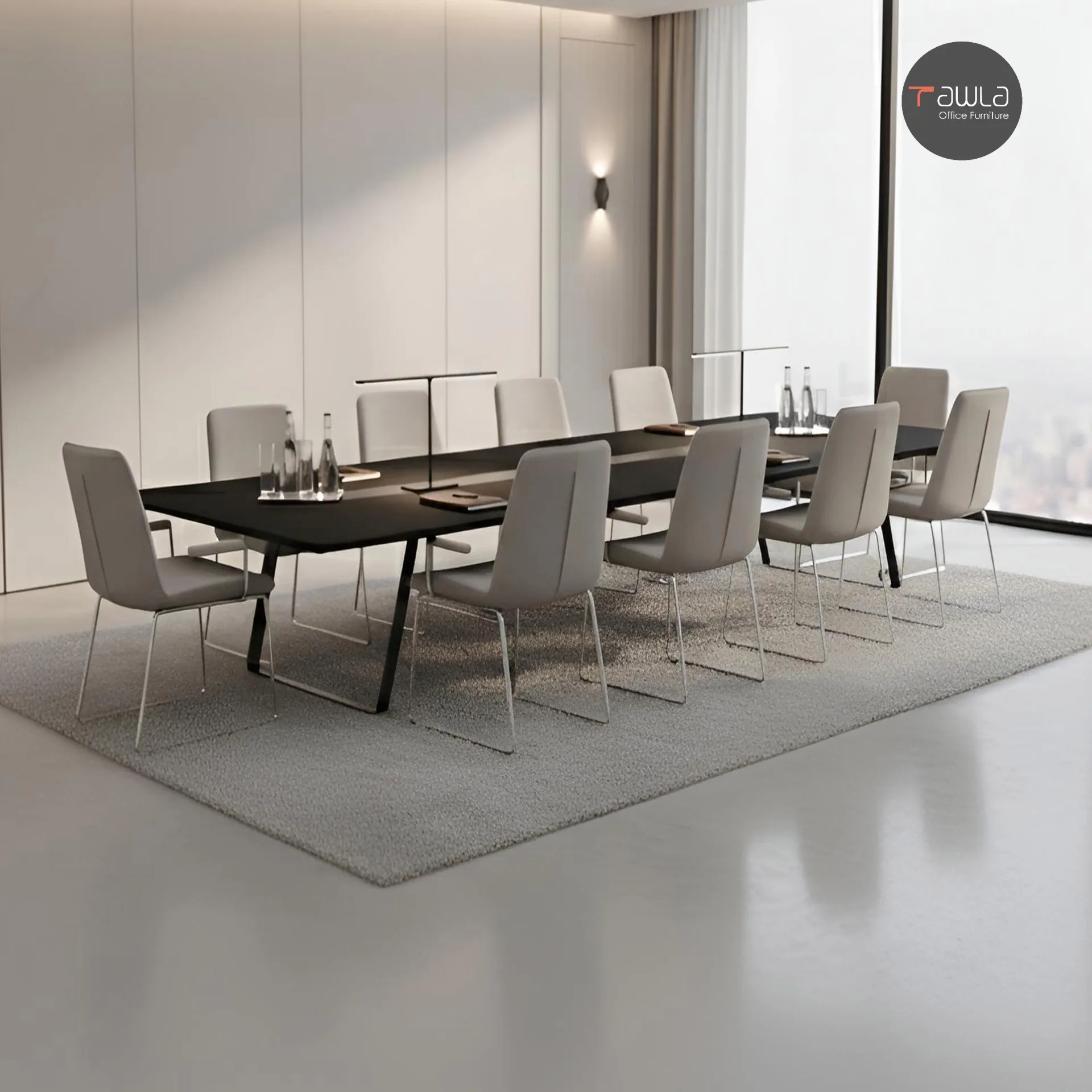 Large Corporate Meeting Table