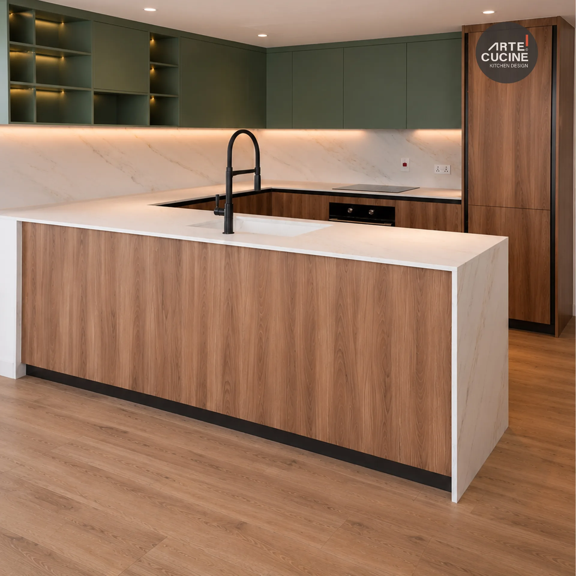 U-Shaped Kitchen