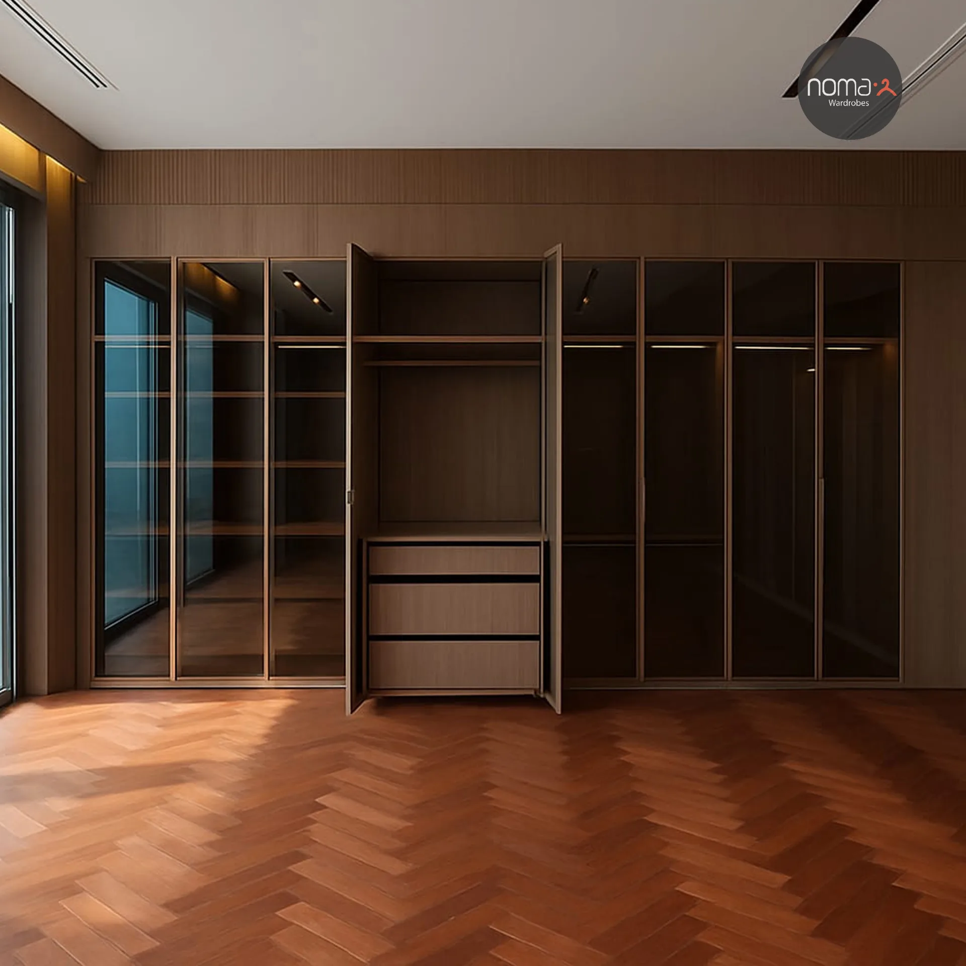 Space Saving Wardrobe